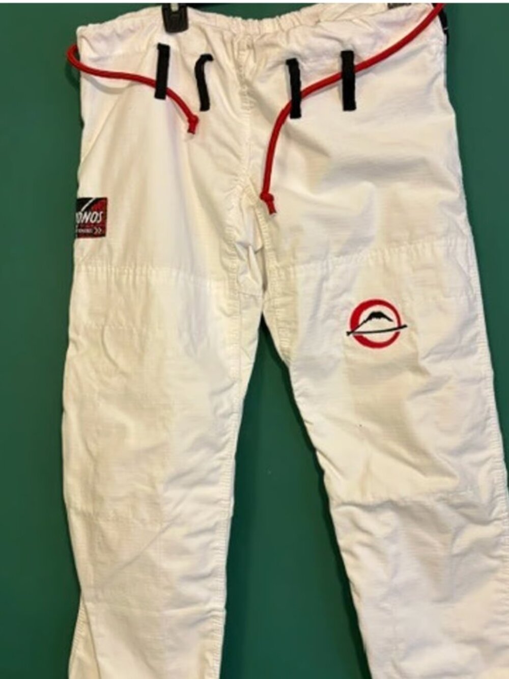 fuji w0  white gi pants   superaito